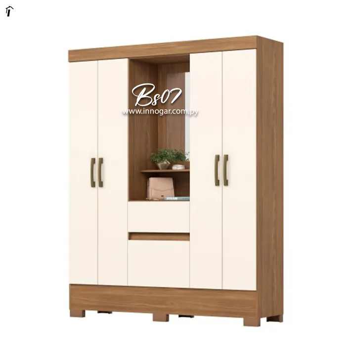 Ropero Bs07 Capelinha Nature Off White, foto 2