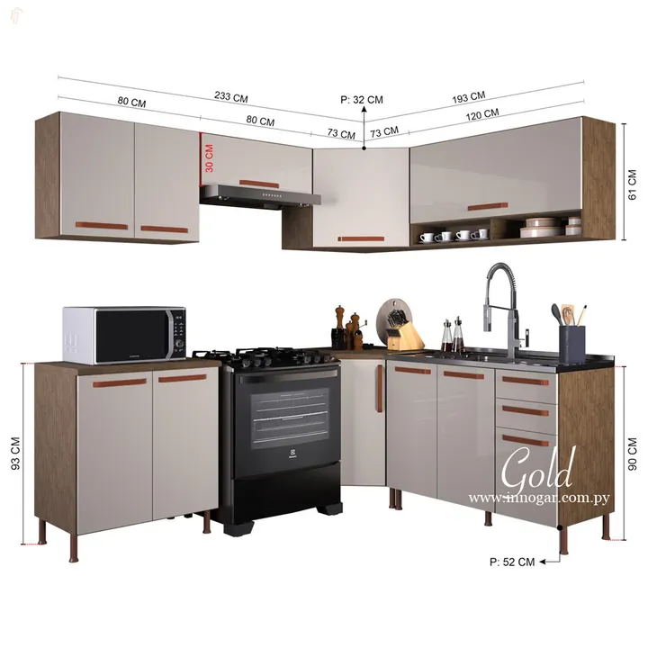 Kit Cocina Gold, foto 2