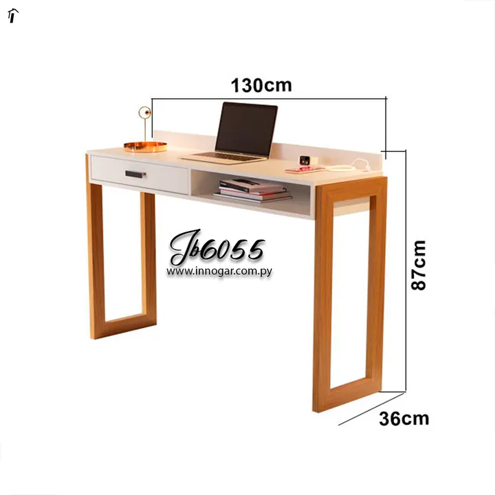 Escritorio JB6055 Blanco Off White, foto 2