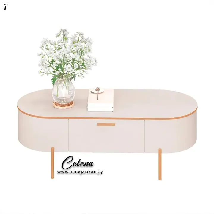 Mesa Centro Celena Off white, foto 2
