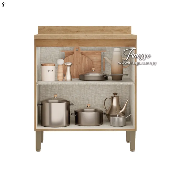 Bajo Mesa Finesse 2P Capuccino Off White, foto 2