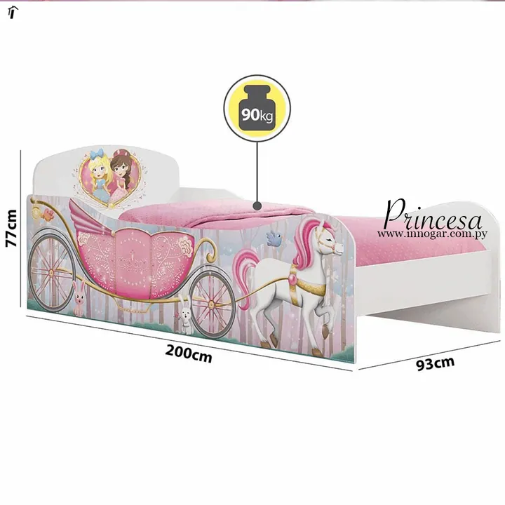 Cama Princesa / Blanco, foto 2