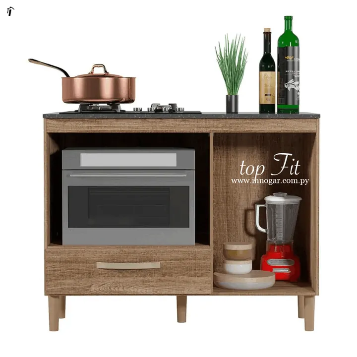 Cook Top Fit / Roble Rustico, foto 2