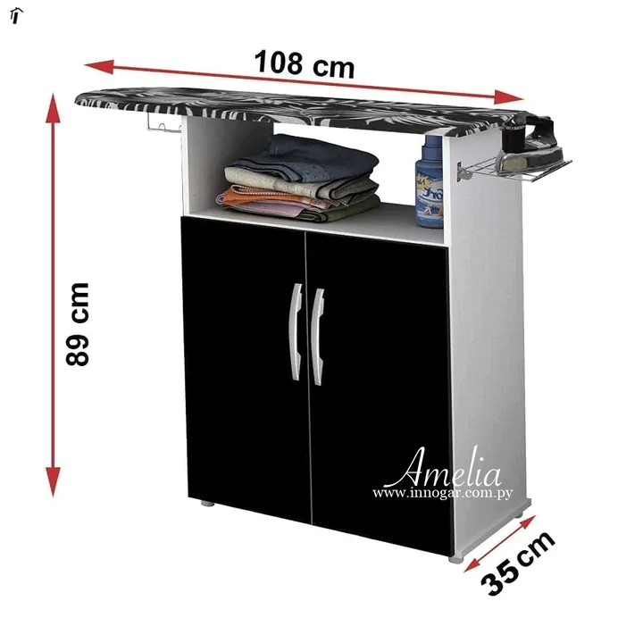 Mesa de planchar Amelia / Blanco - Petro, foto 2